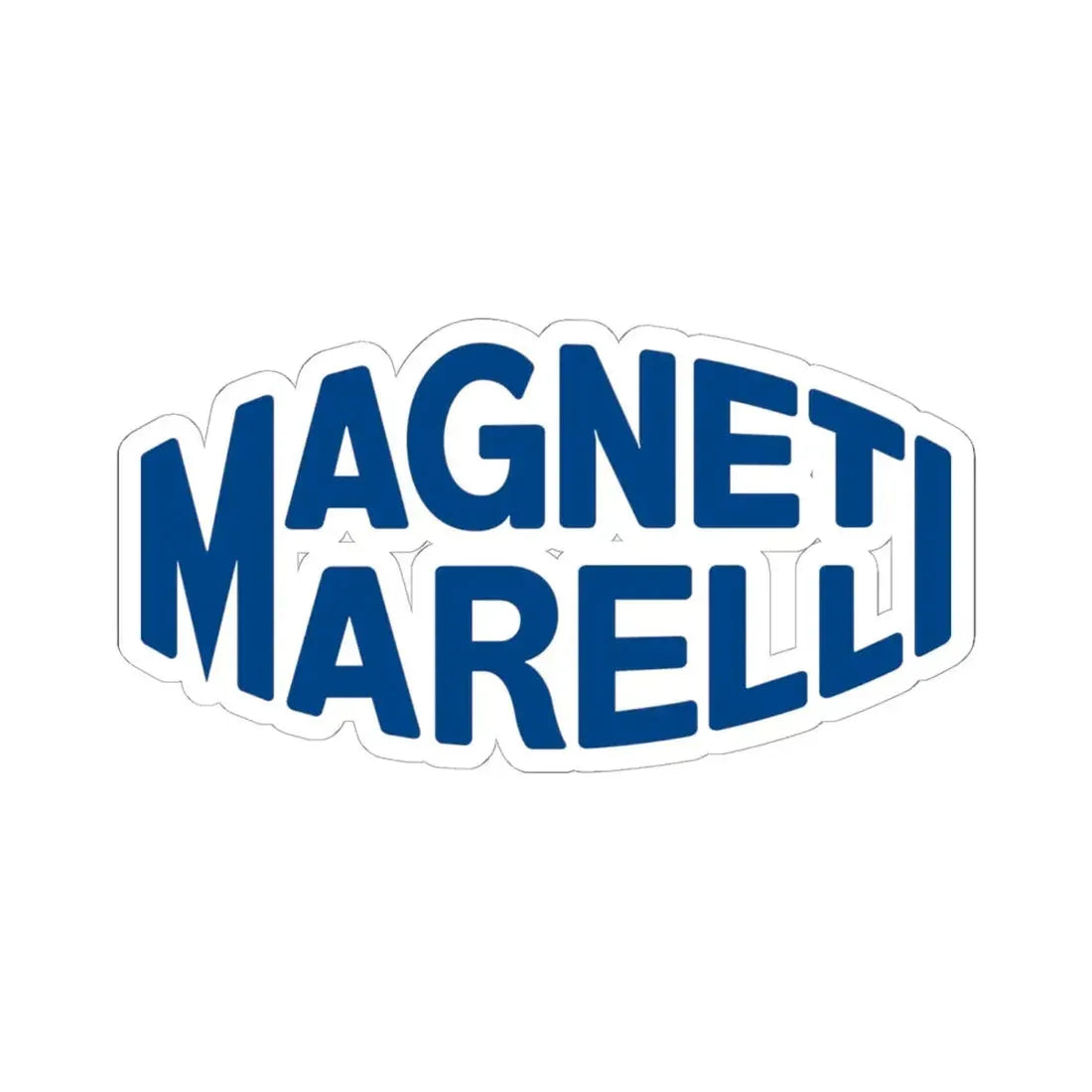 Magneti Marelli (Logo) STICKER Vinyl Kiss-Cut Decal 6 Inch White - The Sticker Space