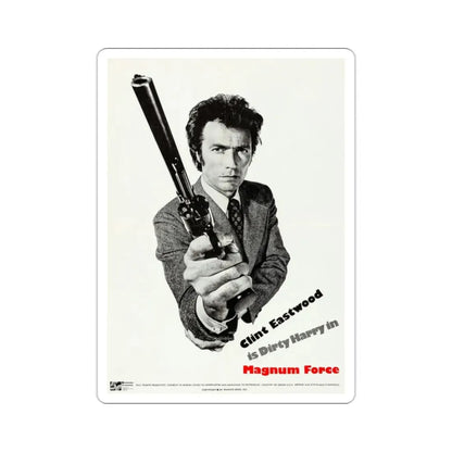 Magnum Force 1973 2 Movie Poster STICKER Vinyl Die-Cut Decal - The Sticker Space