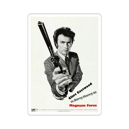 Magnum Force 1973 2 Movie Poster STICKER Vinyl Die-Cut Decal - The Sticker Space