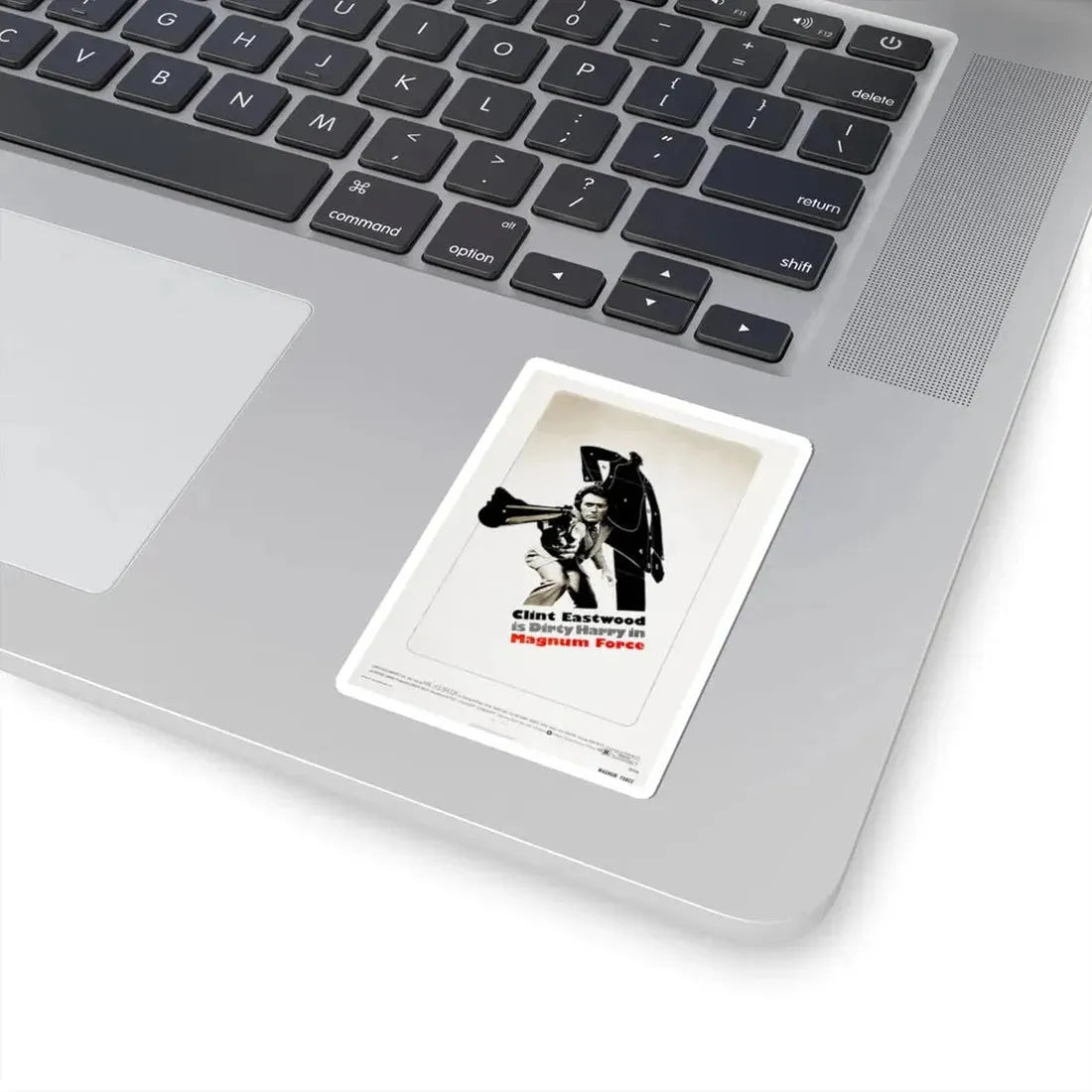 Magnum Force 1973 Movie Poster - STICKER Vinyl Kiss-Cut Decal - The Sticker Space