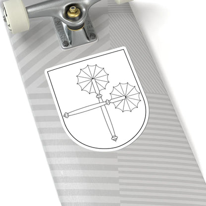 Magnus Laurensson Färla V vapen (Sweden) (Coat of Arms) STICKER Vinyl Kiss-Cut Decal - The Sticker Space