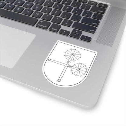 Magnus Laurensson Färla V vapen (Sweden) (Coat of Arms) STICKER Vinyl Kiss-Cut Decal - The Sticker Space