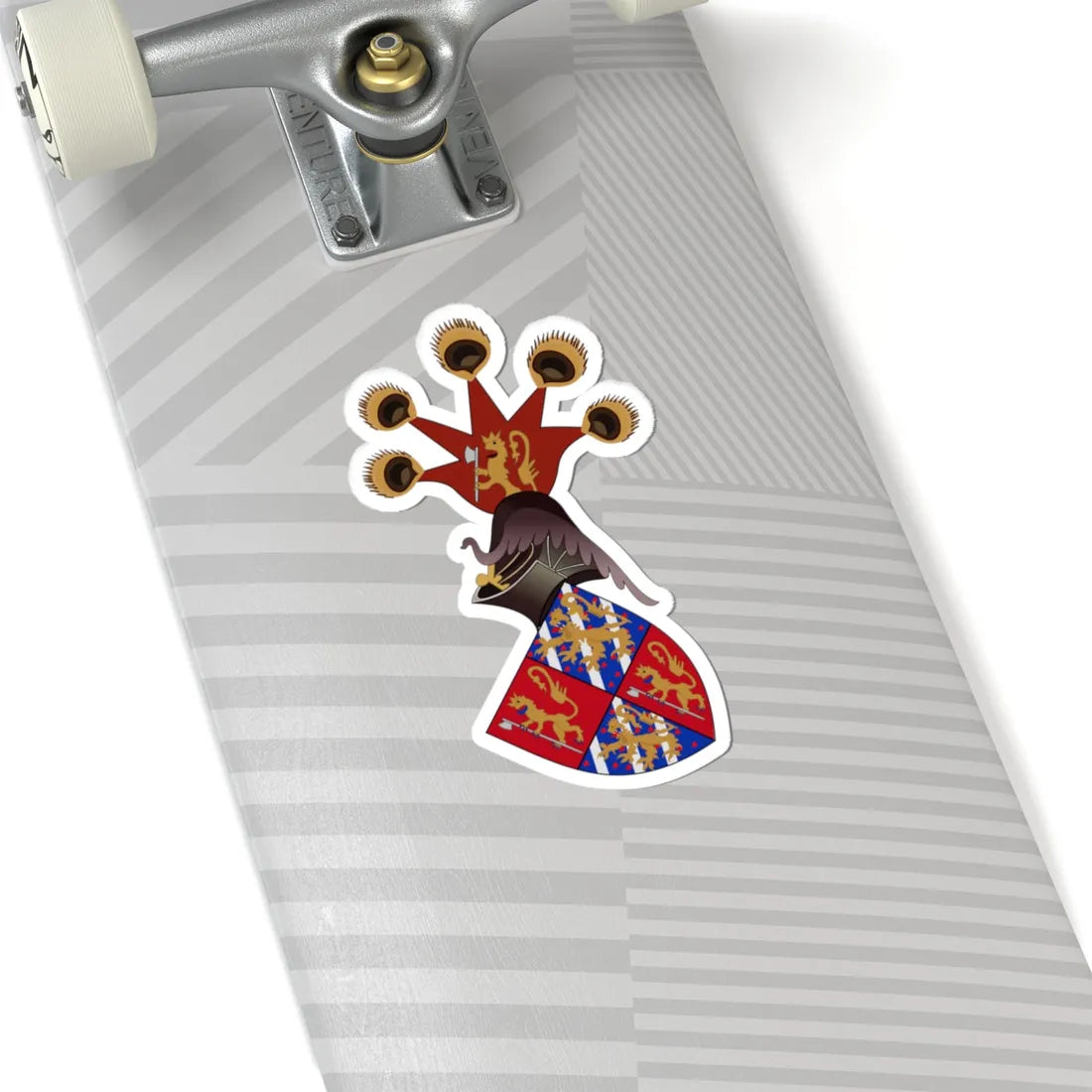 Magnus VII de Norvège Armorial de Gelre (Sweden) (Coat of Arms) STICKER Vinyl Kiss-Cut Decal - The Sticker Space