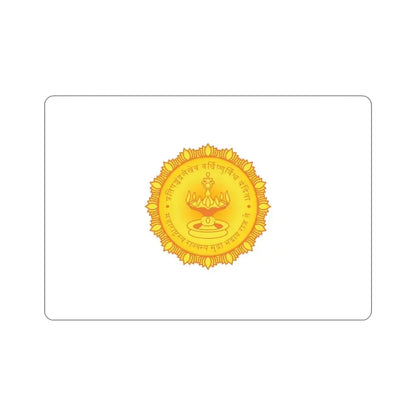 Maharashtra Flag (India) STICKER Vinyl Die-Cut Decal 4 Inch - The Sticker Space
