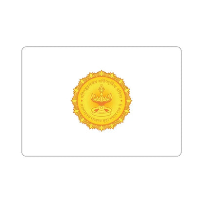Maharashtra Flag (India) STICKER Vinyl Die-Cut Decal 5 Inch - The Sticker Space