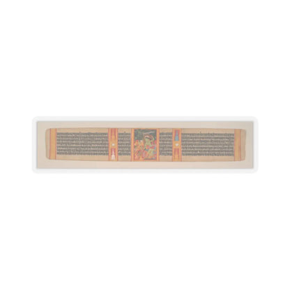 Mahavihara Master - Green Tara Dispensing Boons to Ecstatic Devotees- Folio from a Manuscript of the - early 12th century v3 - STICKER Vinyl Kiss-Cut Decal