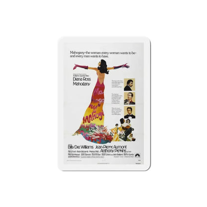 Mahogany 1975 Movie Poster Refrigerator Magnet 2 Inch - The Sticker Space