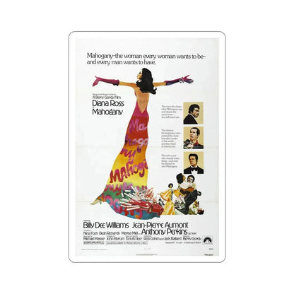 Mahogany 1975 Movie Poster STICKER Vinyl Die-Cut Decal 6 Inch - The Sticker Space