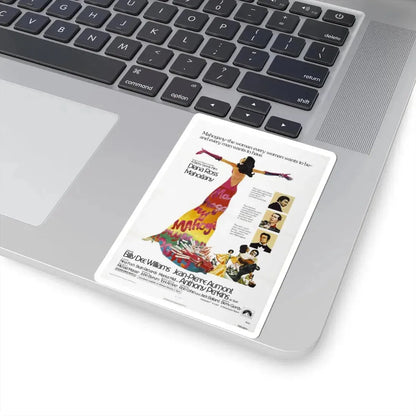 Mahogany 1975 Movie Poster - STICKER Vinyl Kiss-Cut Decal - The Sticker Space