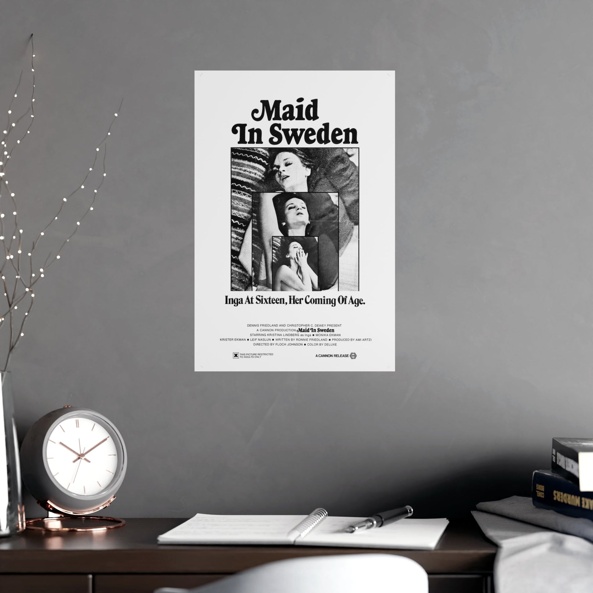 MAID IN SWEDEN 1971 - Paper Movie Poster-The Sticker Space