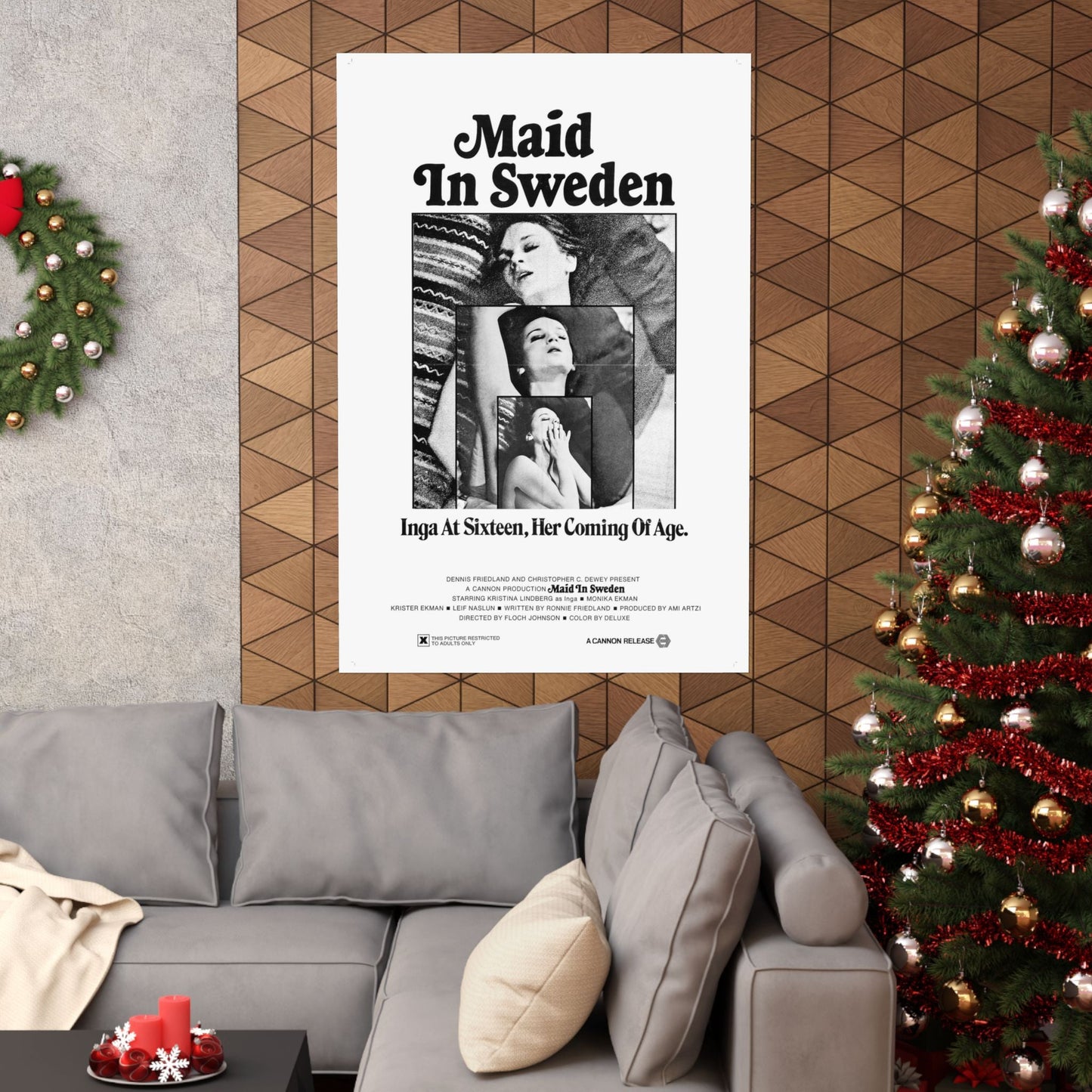 MAID IN SWEDEN 1971 - Paper Movie Poster-The Sticker Space