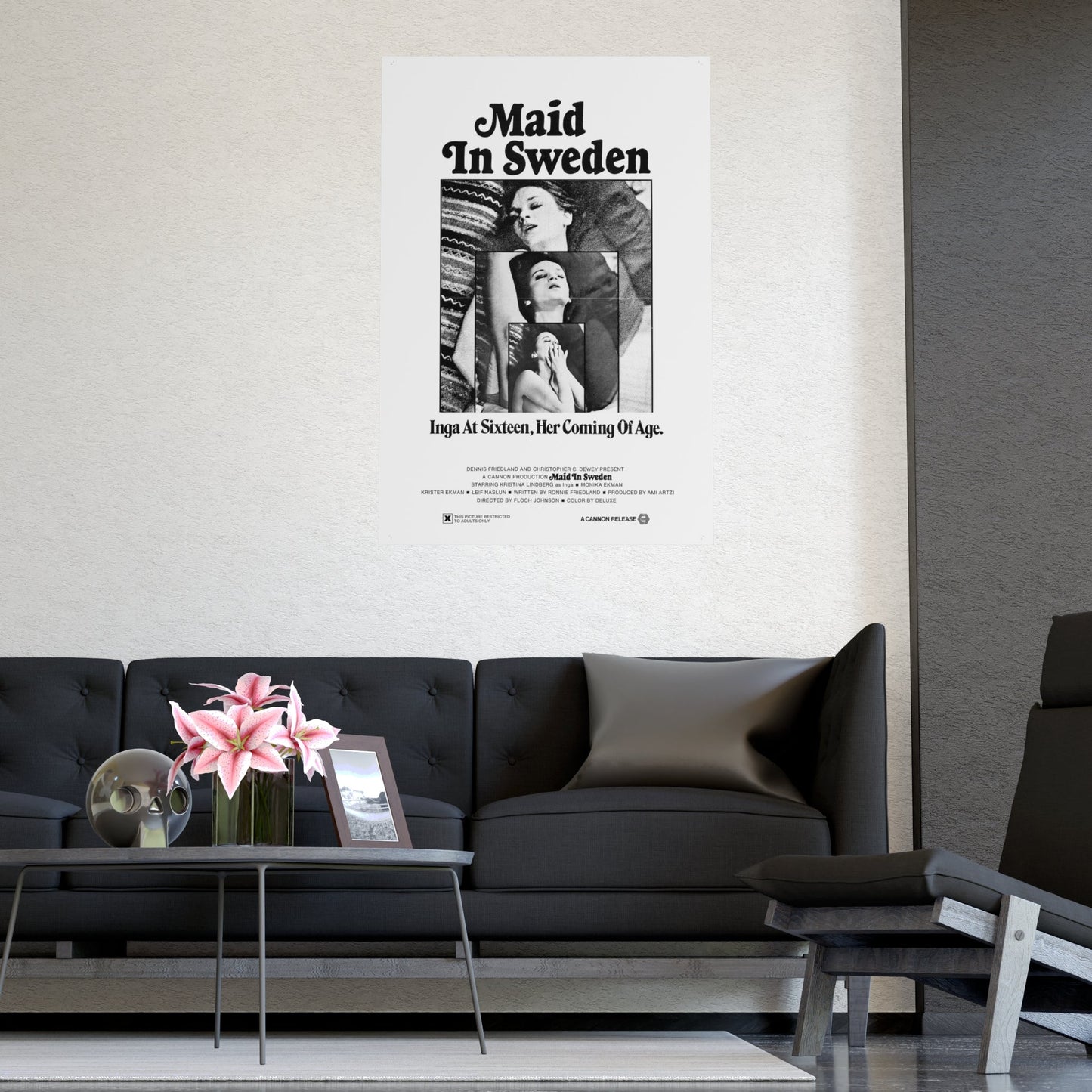 MAID IN SWEDEN 1971 - Paper Movie Poster-The Sticker Space