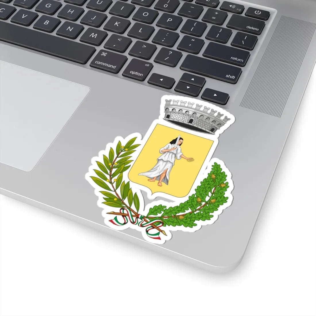 Maida-Stemma (Italy) (Coat of Arms) STICKER Vinyl Kiss-Cut Decal - The Sticker Space