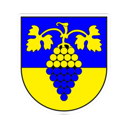 Maienfeld Kreis wappen (Switzerland) (Coat of Arms) STICKER Vinyl Kiss-Cut Decal 2 Inch White - The Sticker Space