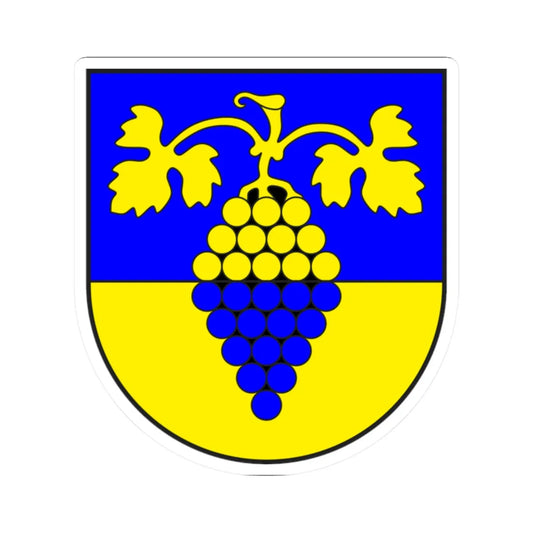 Maienfeld Kreis wappen (Switzerland) (Coat of Arms) STICKER Vinyl Kiss-Cut Decal 2 Inch White - The Sticker Space