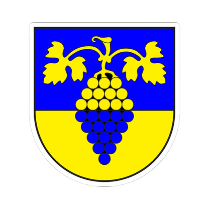 Maienfeld Kreis wappen (Switzerland) (Coat of Arms) STICKER Vinyl Kiss-Cut Decal 4 Inch White - The Sticker Space