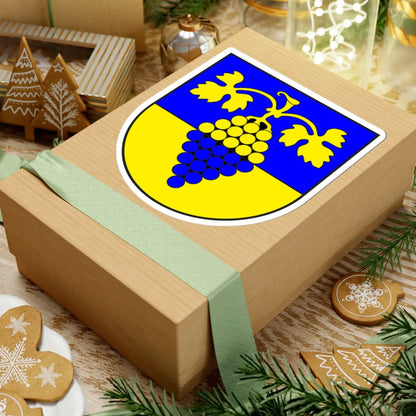 Maienfeld Kreis wappen (Switzerland) (Coat of Arms) STICKER Vinyl Kiss-Cut Decal - The Sticker Space