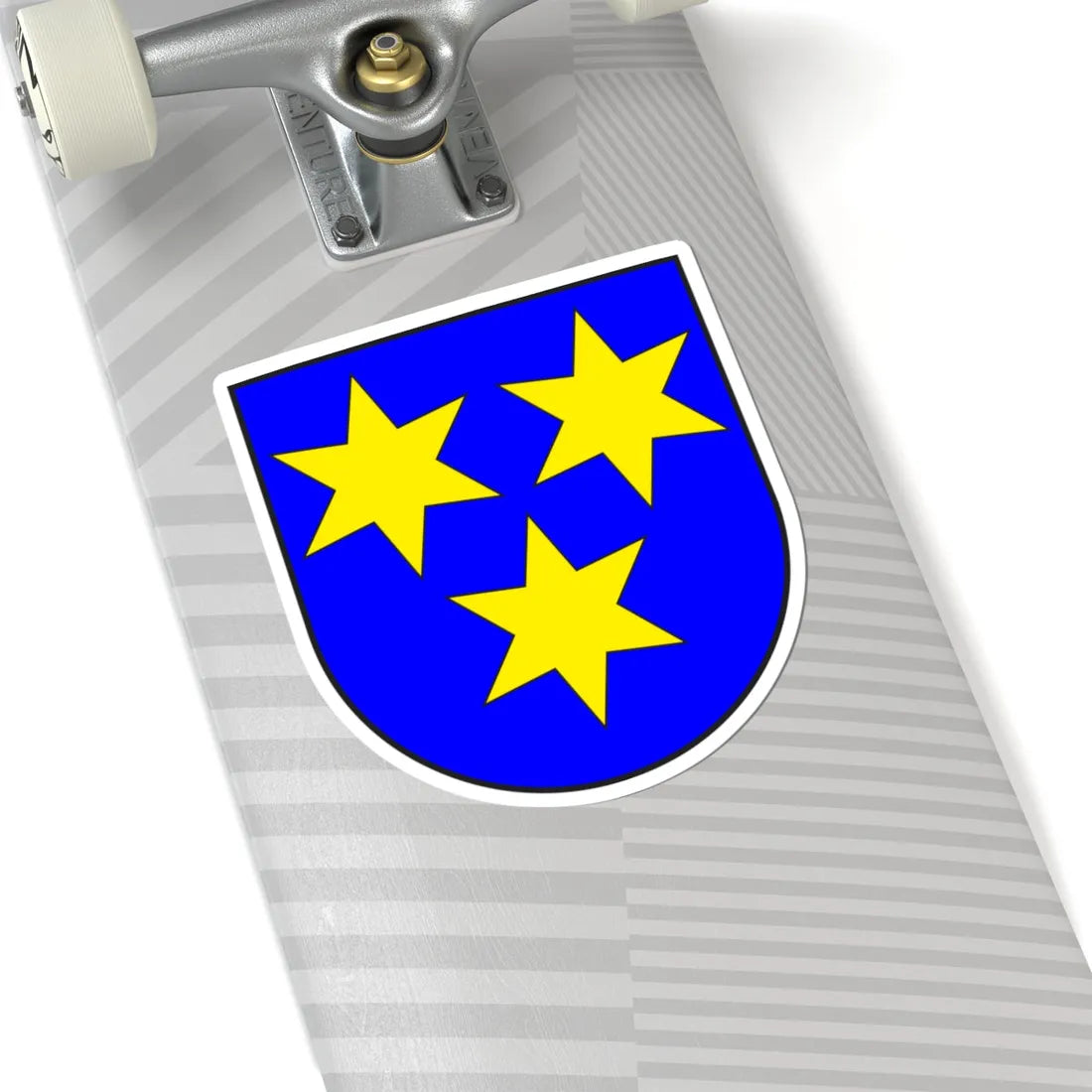 Maienfeld wappen (Switzerland) (Coat of Arms) STICKER Vinyl Kiss-Cut Decal - The Sticker Space