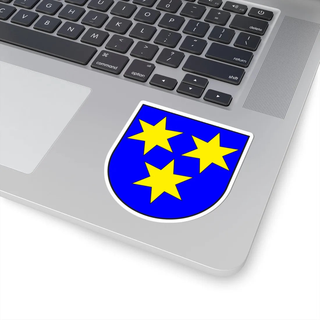 Maienfeld wappen (Switzerland) (Coat of Arms) STICKER Vinyl Kiss-Cut Decal - The Sticker Space