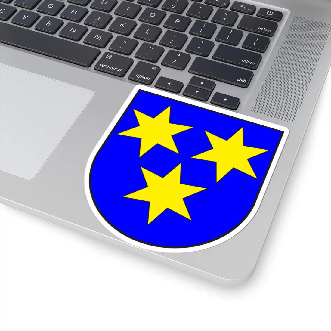 Maienfeld wappen (Switzerland) (Coat of Arms) STICKER Vinyl Kiss-Cut Decal - The Sticker Space