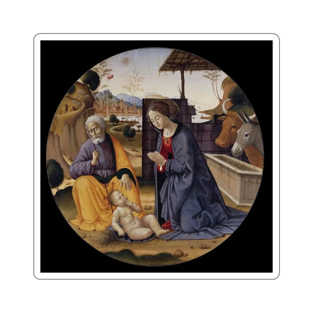 SKU:56613770553507937669 Sticker types:White Shape:Die-Cut Sizes:5" × 5"