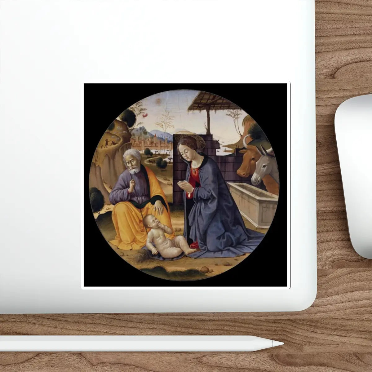 SKU:56613770553507937669 Sticker types:White Shape:Die-Cut Sizes:5" × 5"