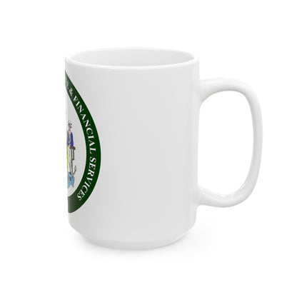 Maine Department of Administrative and Financial Services - White Coffee Mug-The Sticker Space