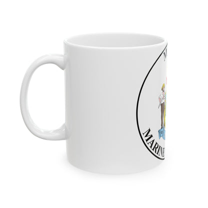 Maine Department of Marine Resources - White Coffee Mug-The Sticker Space