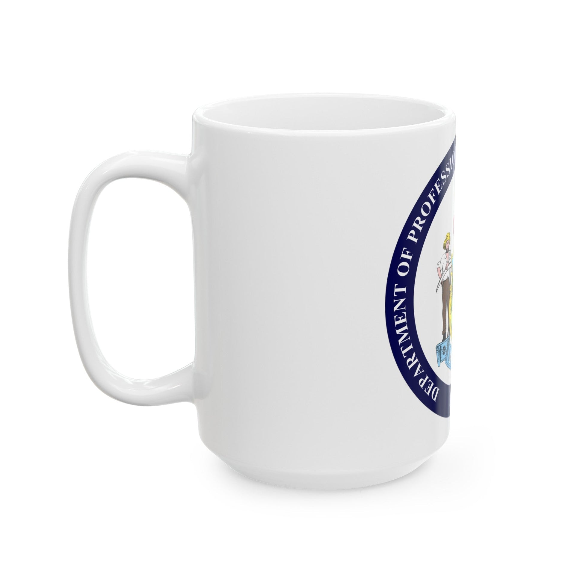 Maine Department of Professional and Financial Regulation - White Coffee Mug-The Sticker Space