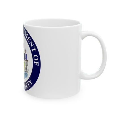 Maine Department of Public Safety - White Coffee Mug-The Sticker Space