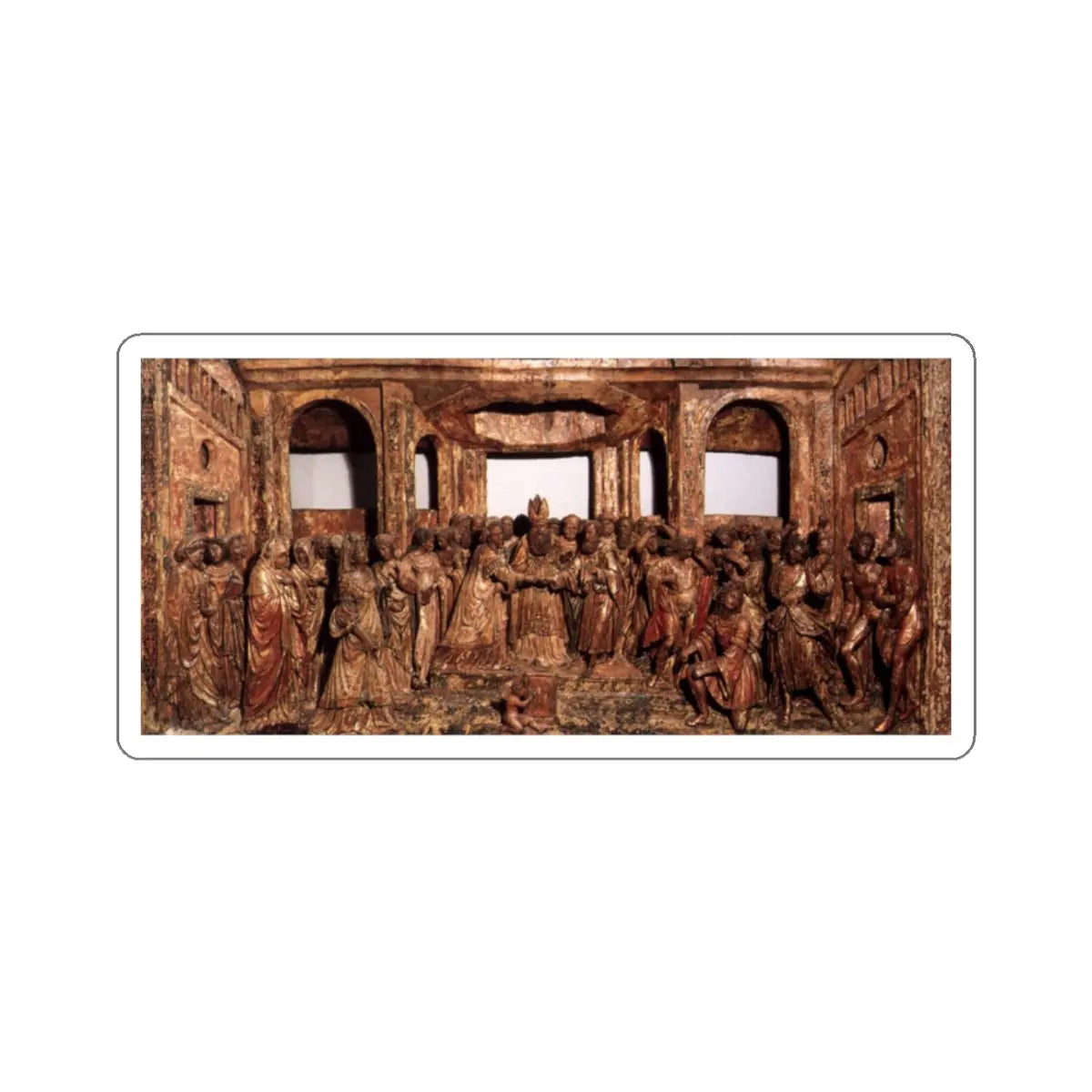 SKU:41331943272411459519 Sticker types:White Shape:Die-Cut Sizes:2" × 2"