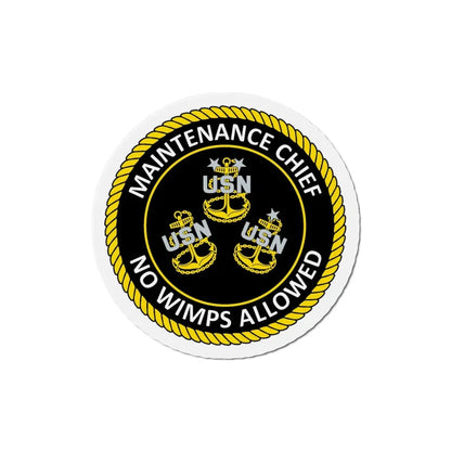 Maintenance Chief (U.S. Navy) Refrigerator Magnet - The Sticker Space