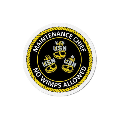 Maintenance Chief (U.S. Navy) Refrigerator Magnet - The Sticker Space