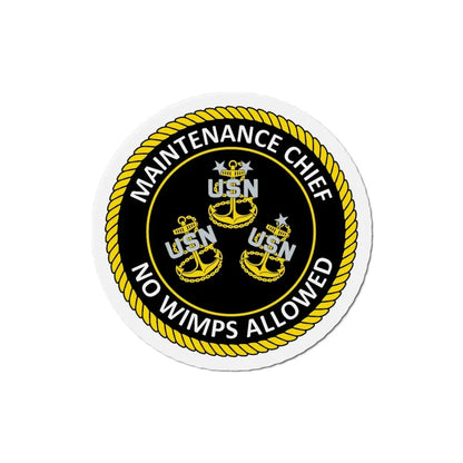 Maintenance Chief (U.S. Navy) Refrigerator Magnet - The Sticker Space