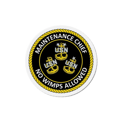 Maintenance Chief (U.S. Navy) Refrigerator Magnet - The Sticker Space