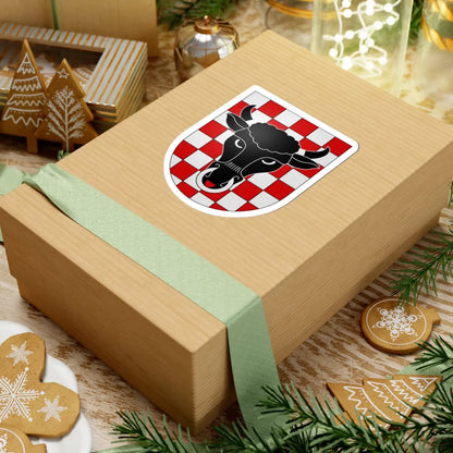 Mairengo-coat of arms (Switzerland) (Coat of Arms) STICKER Vinyl Kiss-Cut Decal - The Sticker Space