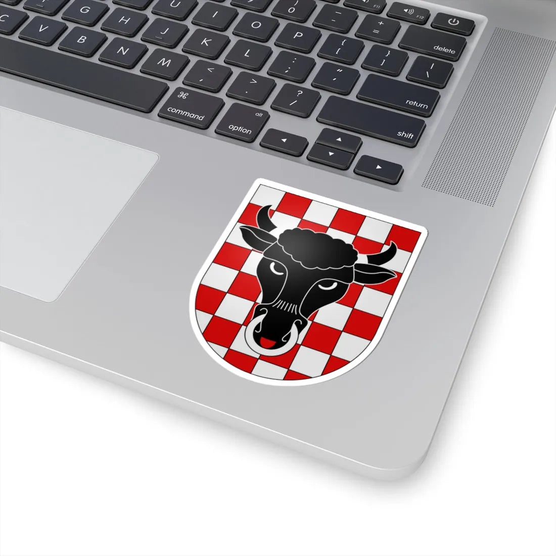 Mairengo-coat of arms (Switzerland) (Coat of Arms) STICKER Vinyl Kiss-Cut Decal - The Sticker Space