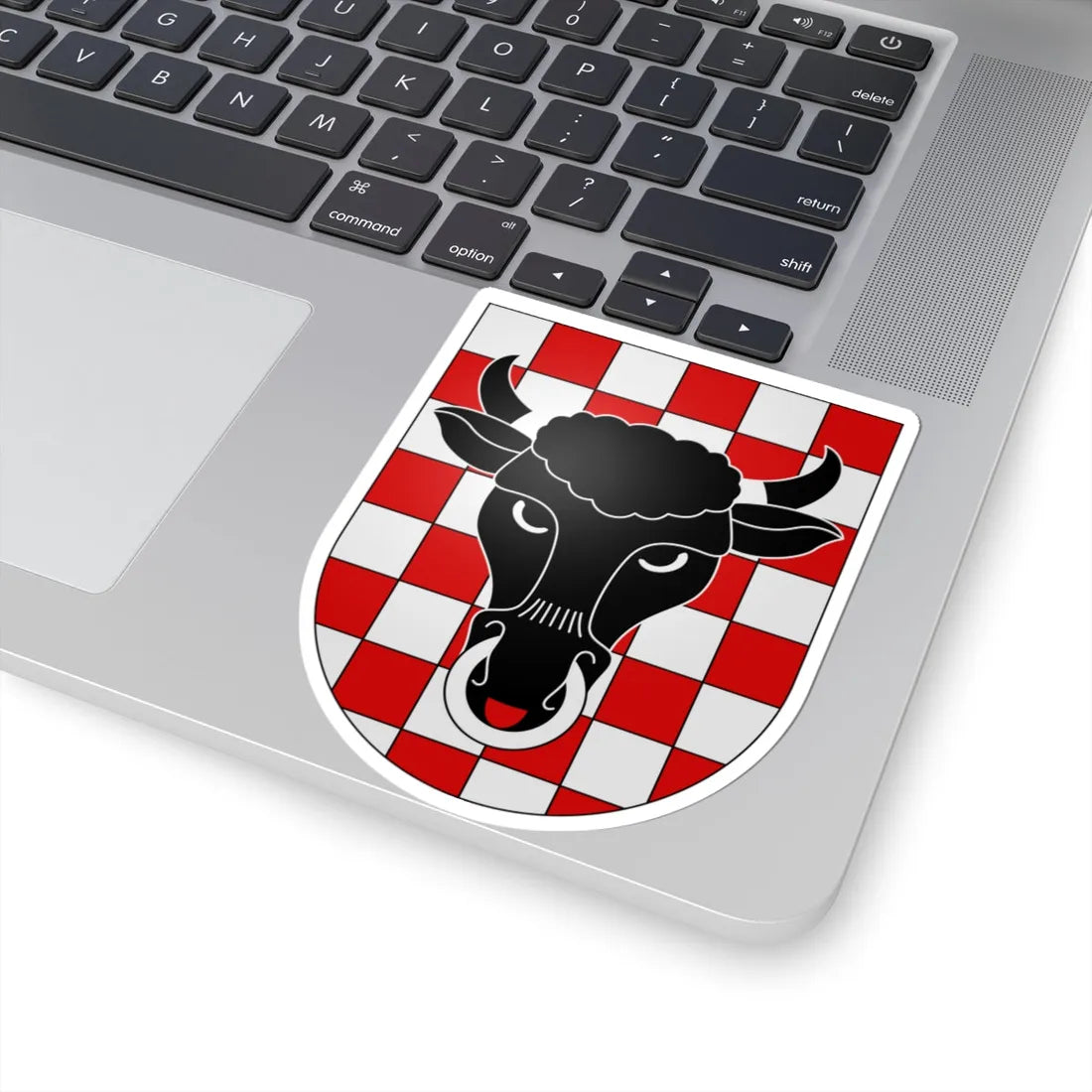Mairengo-coat of arms (Switzerland) (Coat of Arms) STICKER Vinyl Kiss-Cut Decal - The Sticker Space