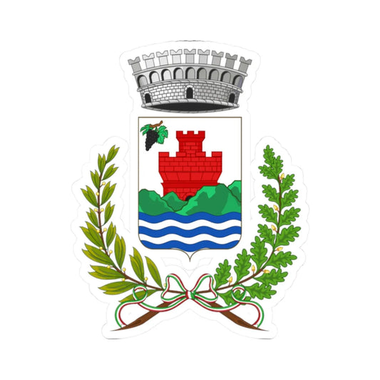 Maissana-Stemma (Italy) (Coat of Arms) STICKER Vinyl Kiss-Cut Decal 2 Inch White - The Sticker Space