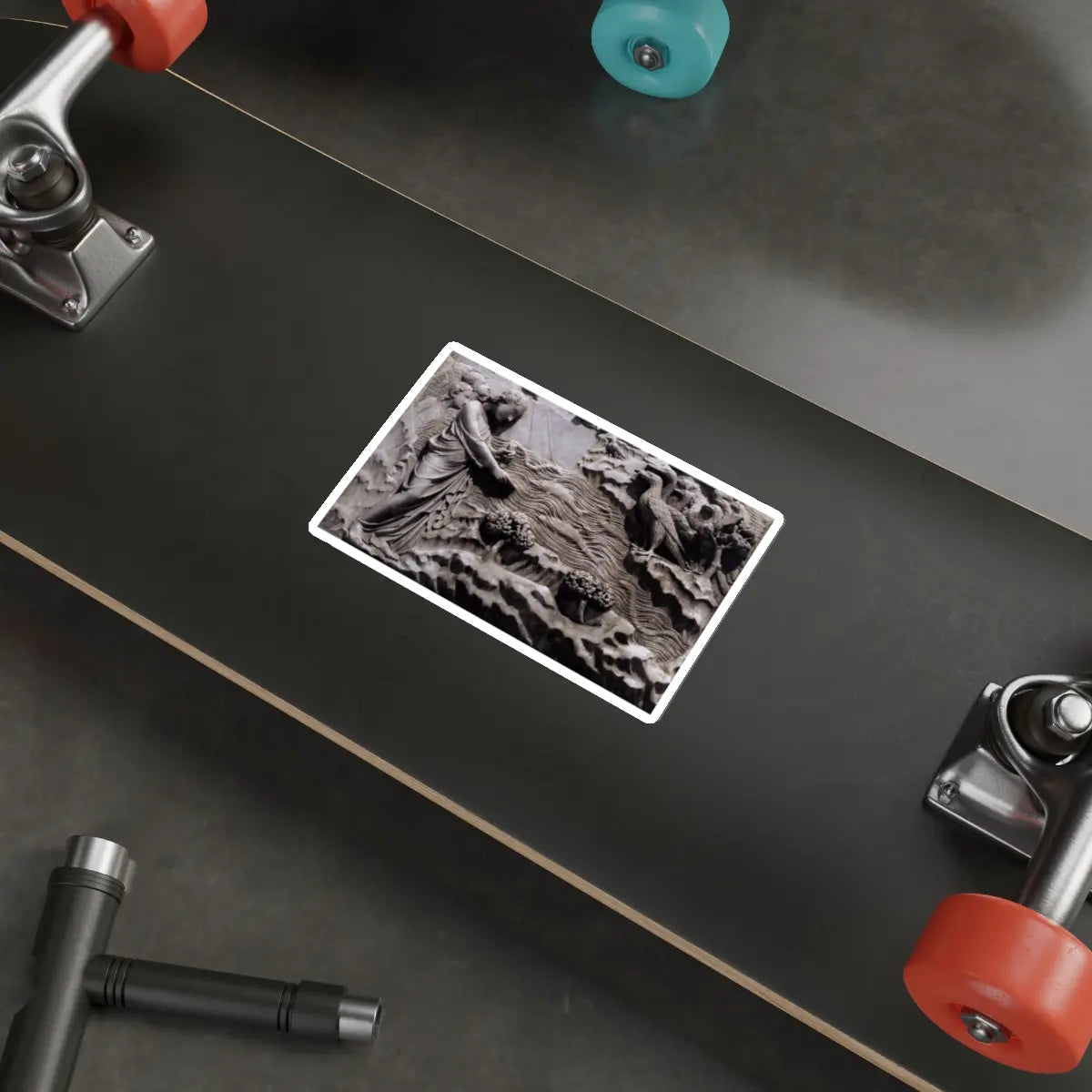 SKU:50481689039686445994 Sticker types:White Shape:Die-Cut Sizes:5" × 5"