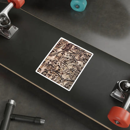 SKU:17522510455248429764 Sticker types:White Shape:Die-Cut Sizes:5" × 5"