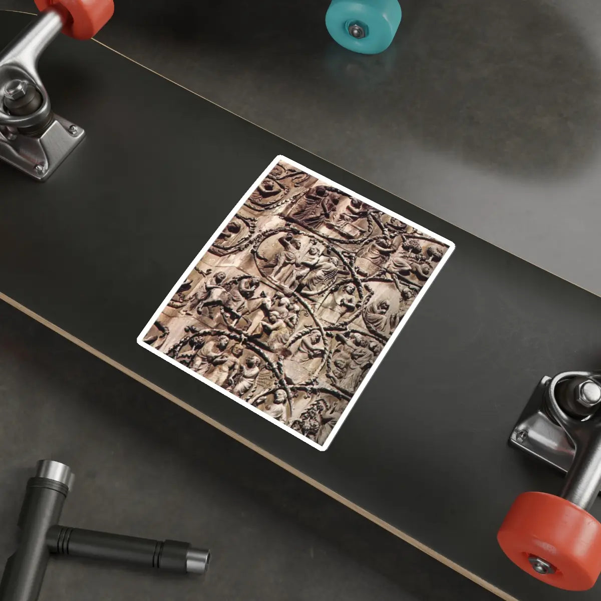 SKU:28901918760095006594 Sticker types:White Shape:Die-Cut Sizes:6" × 6"