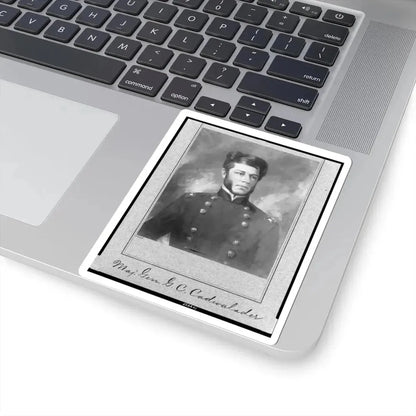 Maj. Gen. G.B. Cadwalader, Half-Length Portrait, Facing Right (U.S. Civil War) STICKER Vinyl Kiss-Cut Decal - The Sticker Space