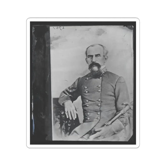 Maj. Gen. Isaac R. Trimble, C.S.A. (U.S. Civil War) STICKER Vinyl Kiss-Cut Decal 2 Inch White - The Sticker Space