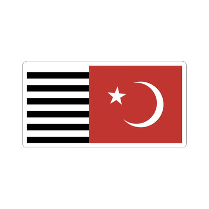 Majlis-e-Ahrar-ul-Islam Flag (Pakistan) STICKER Vinyl Kiss-Cut Decal 6 Inch White - The Sticker Space