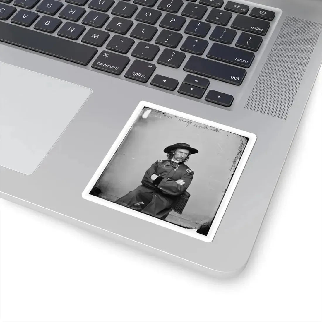 Major General George Armstrong Custer(2) (U.S. Civil War) STICKER Vinyl Kiss-Cut Decal - The Sticker Space