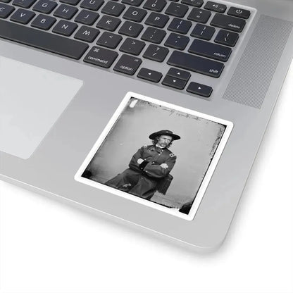 Major General George Armstrong Custer(2) (U.S. Civil War) STICKER Vinyl Kiss-Cut Decal - The Sticker Space