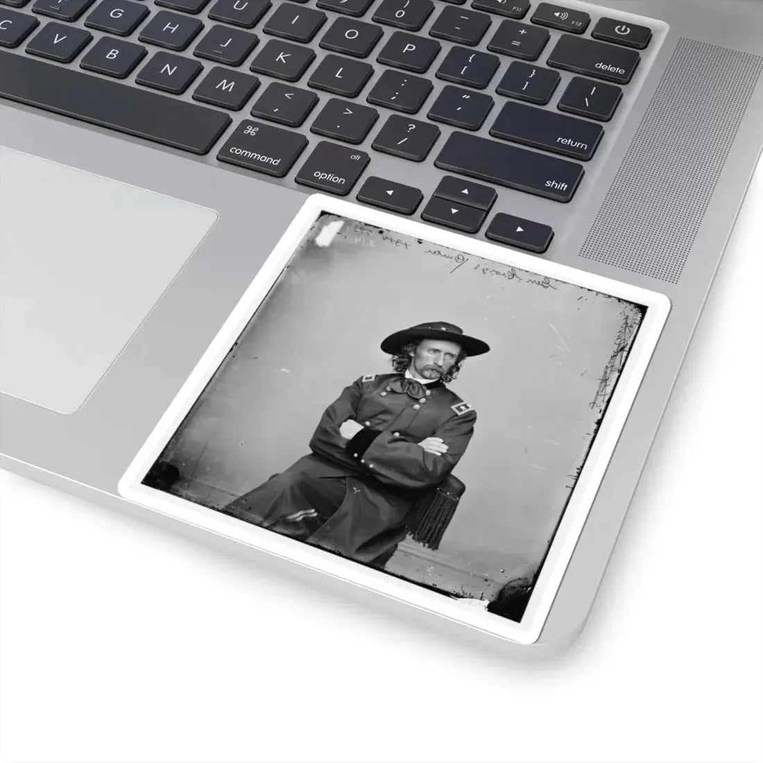 Major General George Armstrong Custer(2) (U.S. Civil War) STICKER Vinyl Kiss-Cut Decal - The Sticker Space