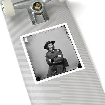 Major General George Armstrong Custer(2) (U.S. Civil War) STICKER Vinyl Kiss-Cut Decal - The Sticker Space