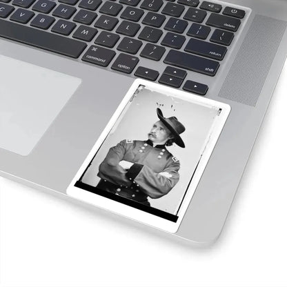 Major General George Armstrong Custer (U.S. Civil War) STICKER Vinyl Kiss-Cut Decal - The Sticker Space